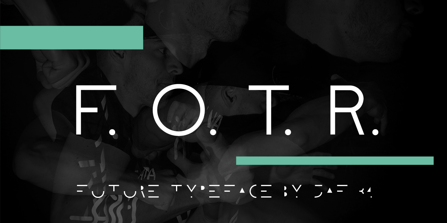 Schriftart F.O.T.R.